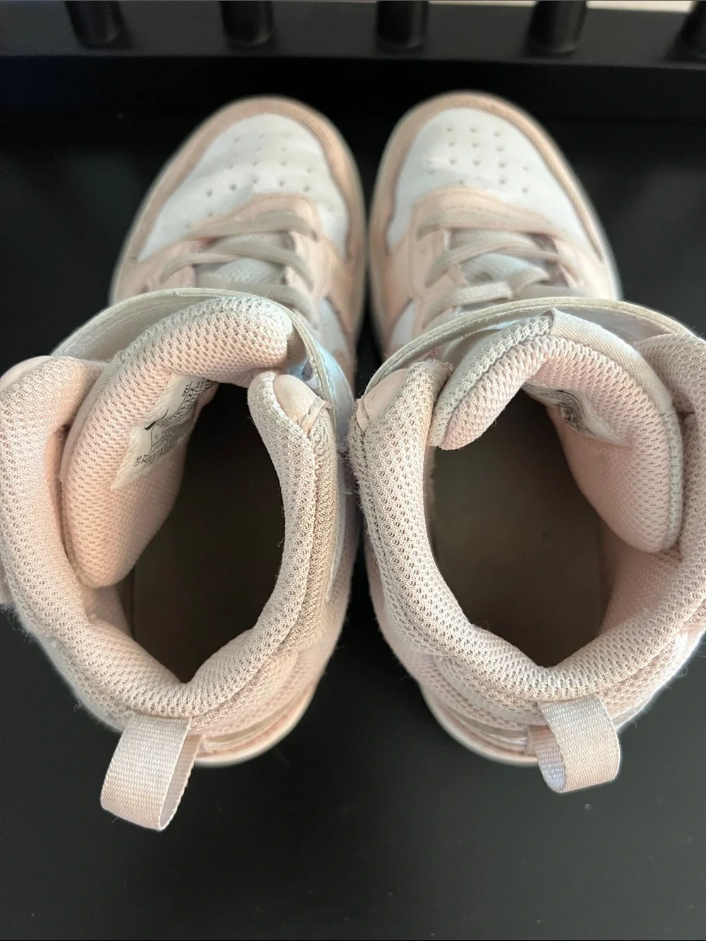 ❤️3/$25 (2) Nike Kids Sneakers in White & Pink